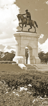 Sam Houston Monument in Houston, Texas